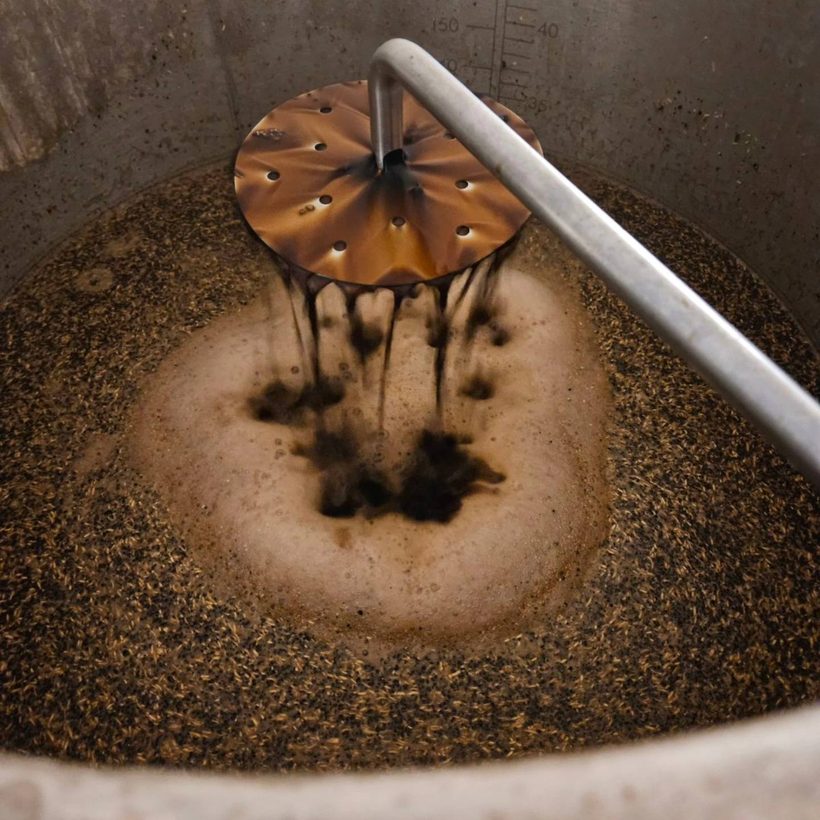 Mash-in, the start of every batch &mdash; Demolition Brewing Company, Laurie, Missouri